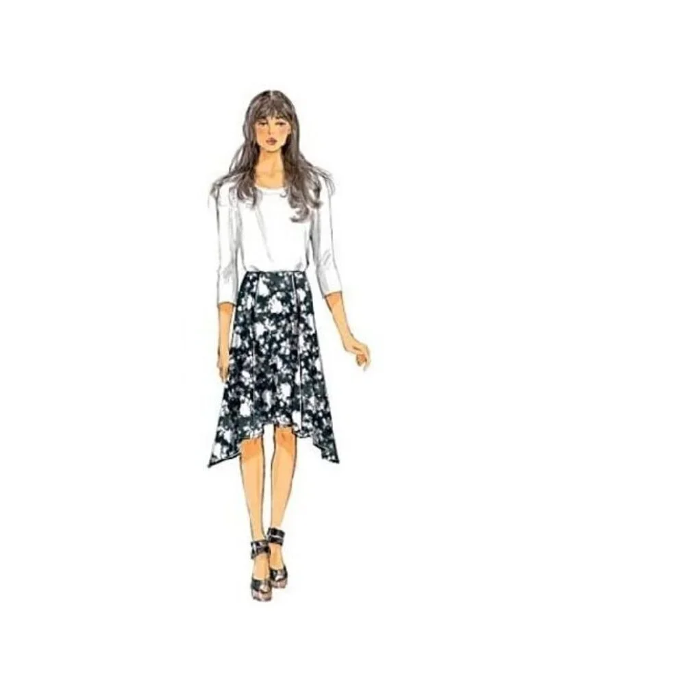 Butterick skirt has